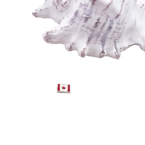 Canada Flag Floating Charm