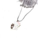 Hello Kitty and Bear Necklace