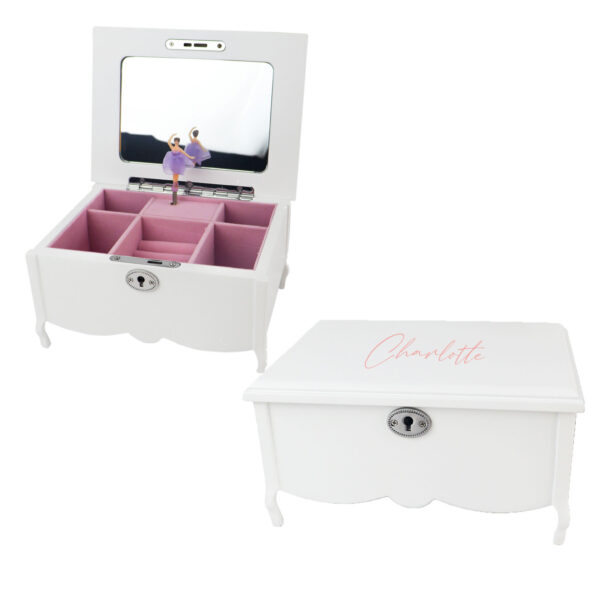 Personalised Ballerina Jewellery Box