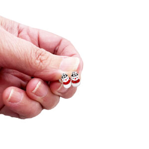 Snowman Earrings