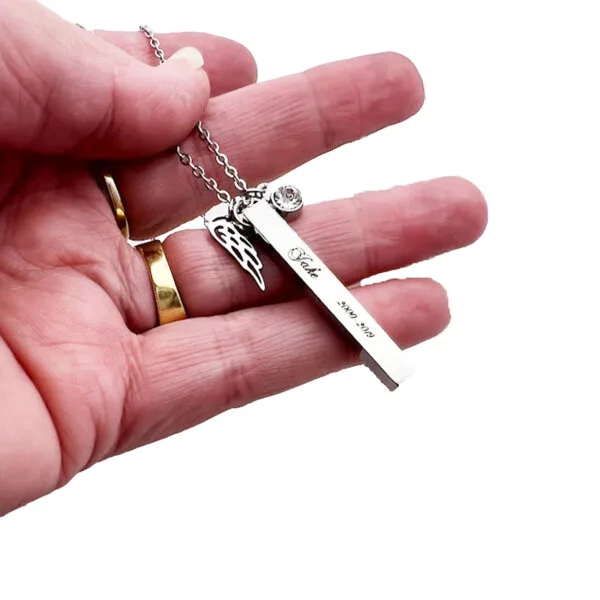 Angel Memorial Necklace