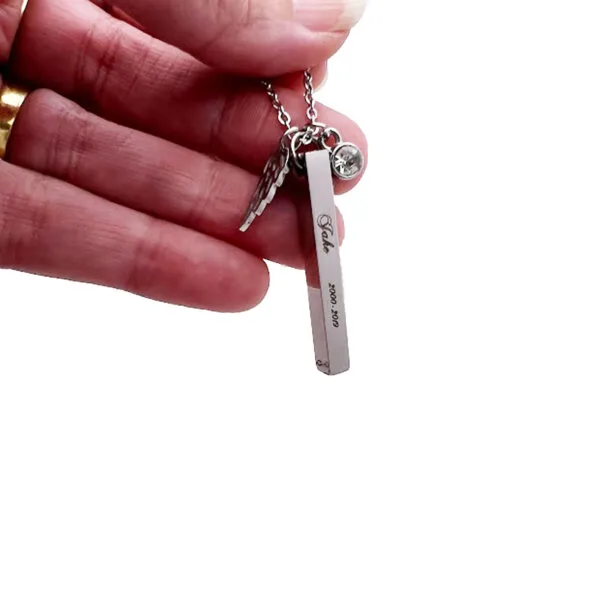 Angel Memorial Necklace