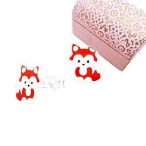 Fox earrings
