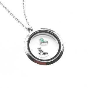 Iceskating Floating Charms