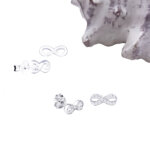 Sterling Silver Infinity Earrings