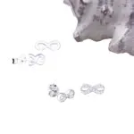Sterling Silver Infinity Earrings