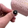 Onyx and Diamond Earrings