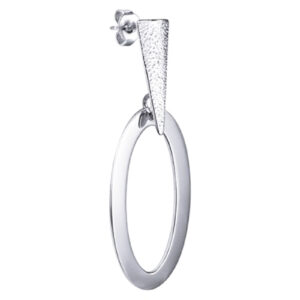 Oval Drop Earrings