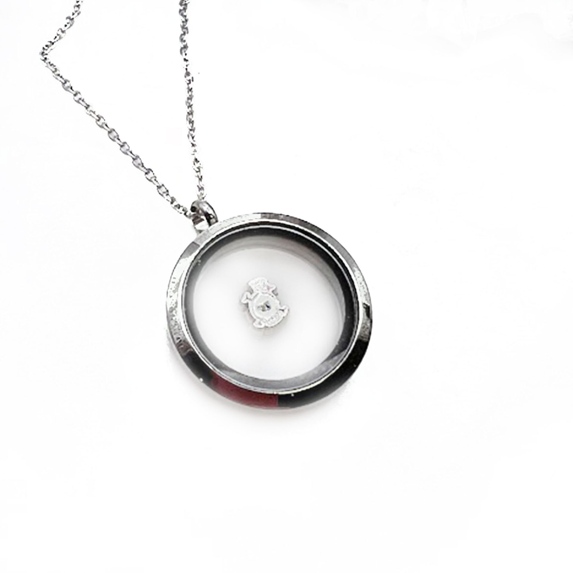 Pretty Skull Floating Charm