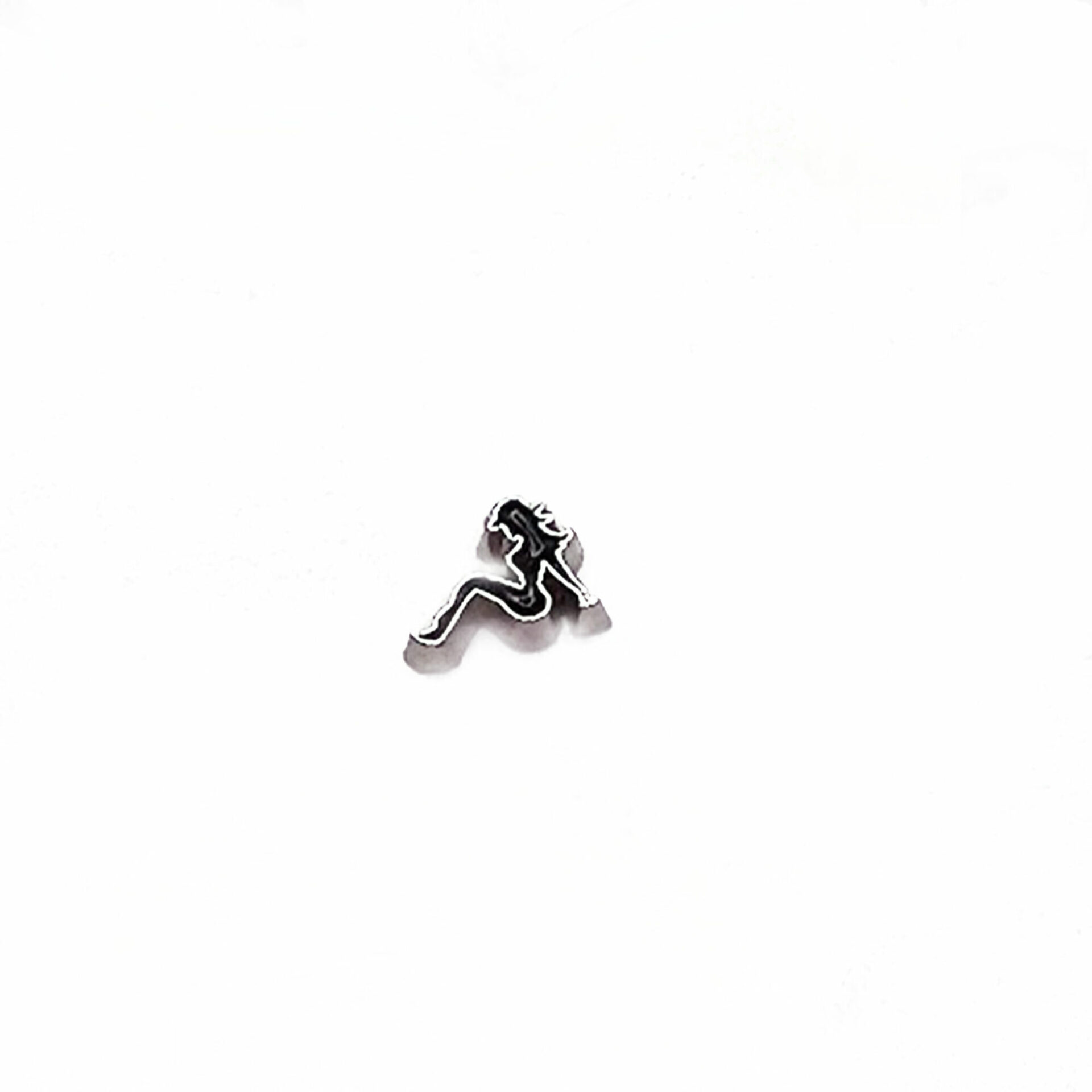 Trucker Lady Floating Charm
