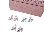 Sterling Silver Dragonfly Earrings
