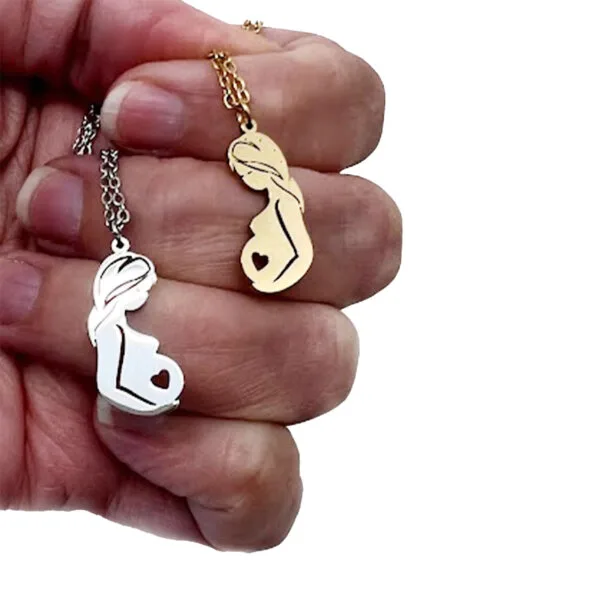 Mother with Child Necklace