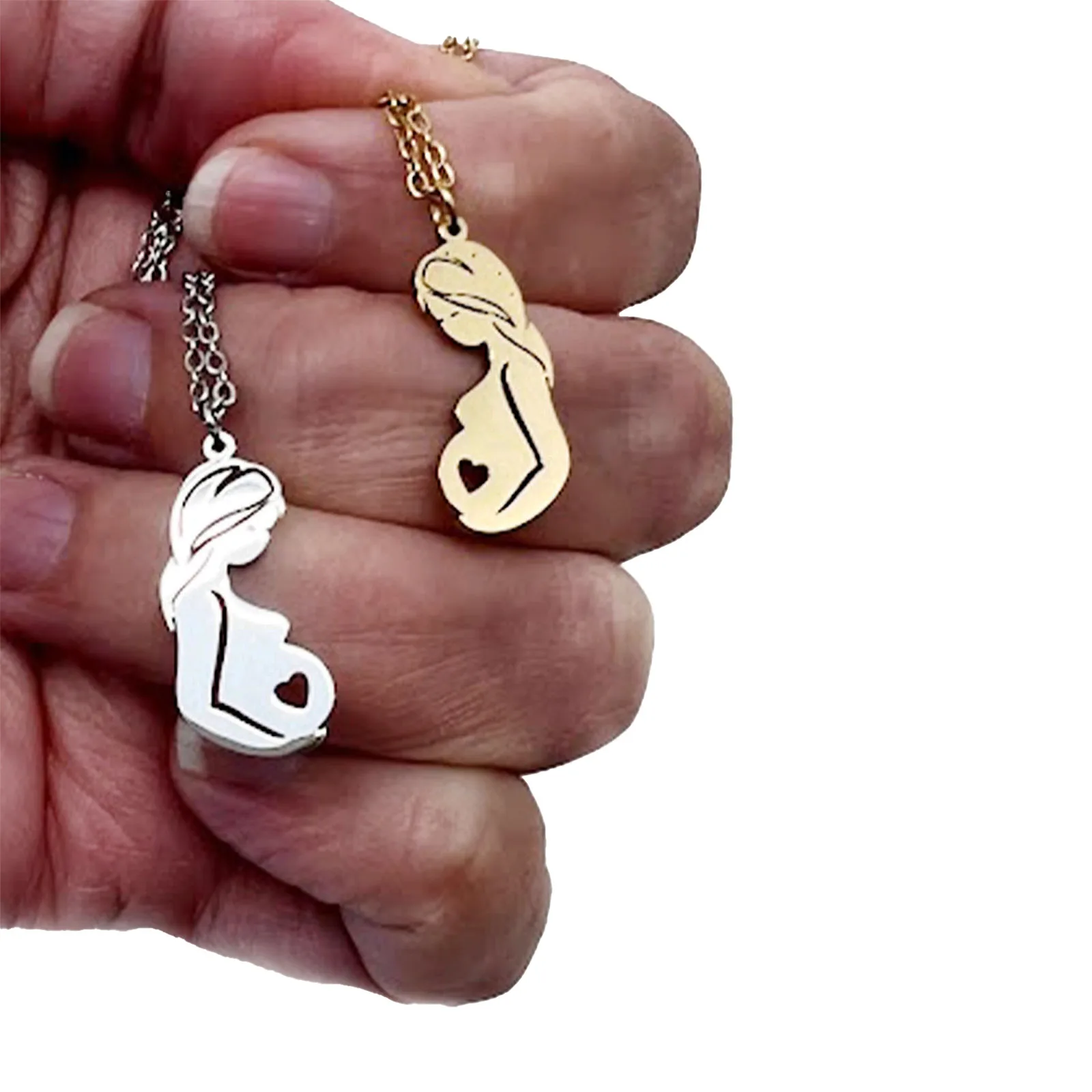Mother with Child Necklace