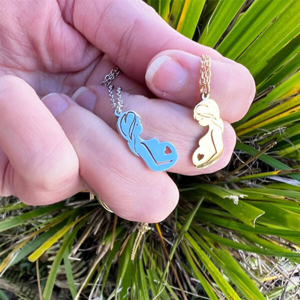 Mother with Child Necklace