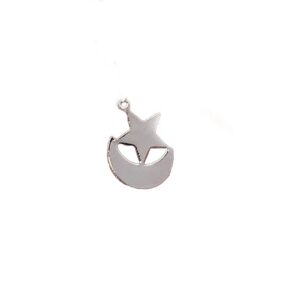 Star and Moon Necklace Charm