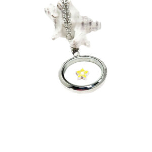 Daffodil Floating Charm