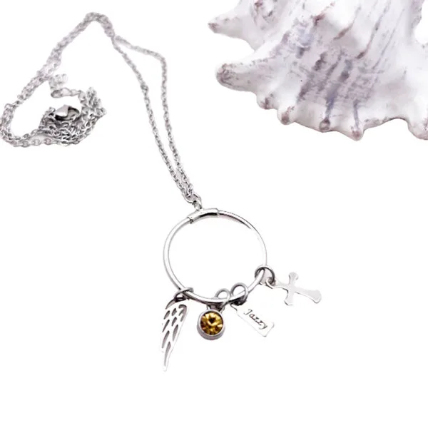 Memorial Charm O Necklace