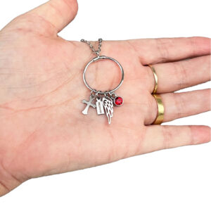 Memorial Charm O Necklace 6 Memorial Charm O Necklace