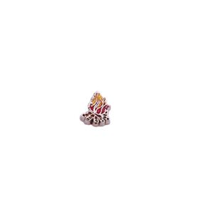 Campfire Floating Charm