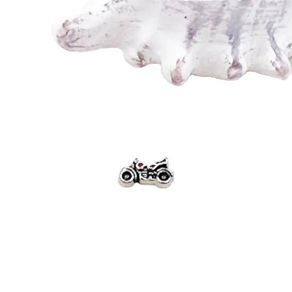 Motorbike Floating Charm