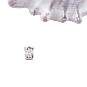 Popcorn Floating Charm 7 Popcorn Floating Charm