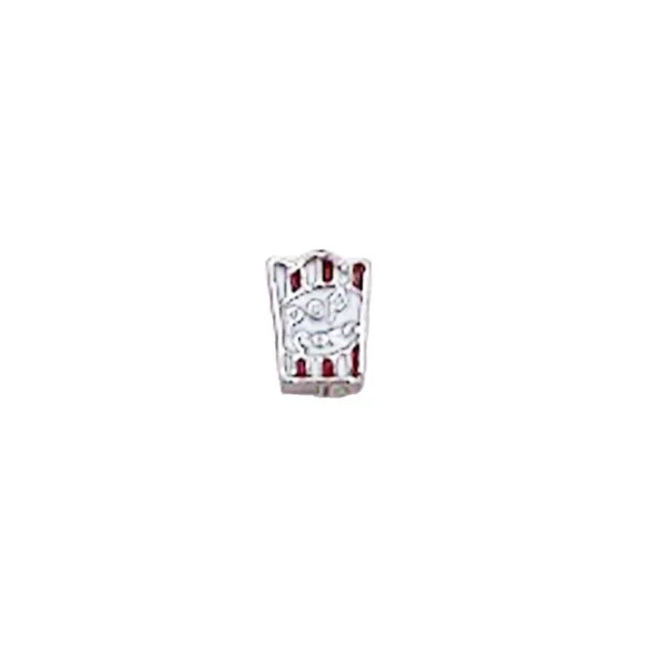 Popcorn Floating Charm
