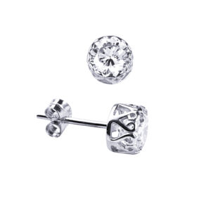 Filigree CZ Earrings