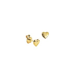 9ct Gold Heart Earrings