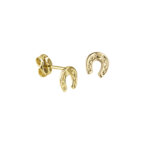 9ct Gold Horseshoe Earrings