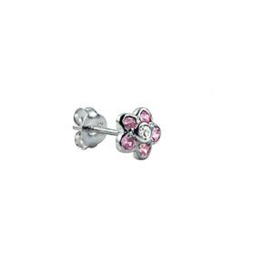CZ Flower Earrings