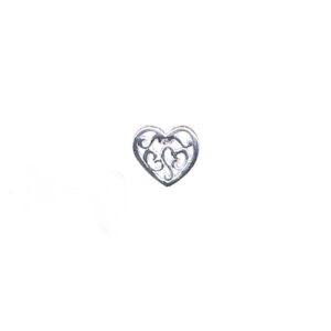 Filigree Heart Stud Earrings 7 Filigree Heart Stud Earrings