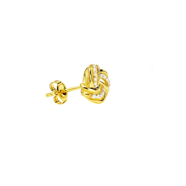 Diamond Knot Studs