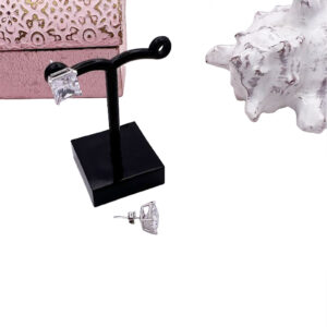 Princess CZ Stud Earrings