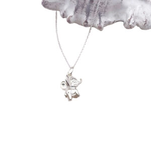 Sterling Silver Dumbo Necklace 7 Dumbo Necklace