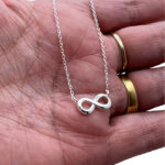 Sterling Silver Infinity Necklace