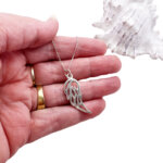 Sterling Silver Angel Wing Necklace