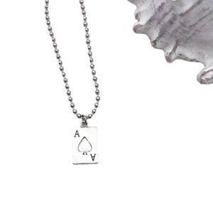 Poker Card Necklaces