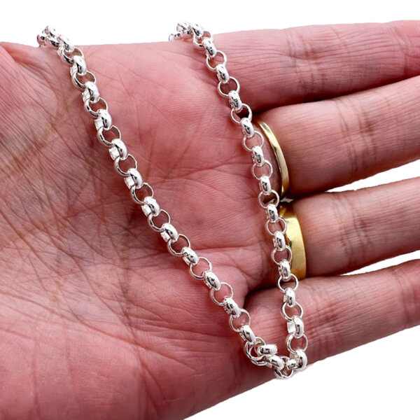 Sterling Silver Belcher Chain