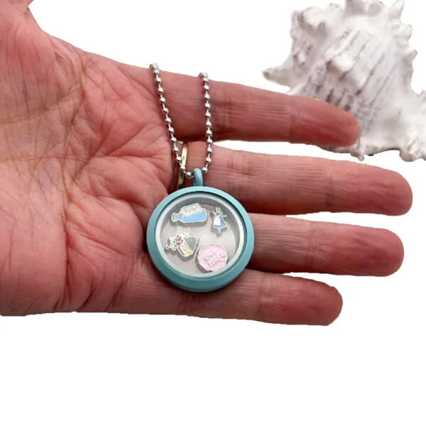 Alice in Wonderland Floating Locket