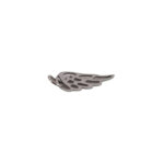 Angel Wing Necklace Charm Silver