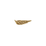 Angel Wing Necklace Charm Gold