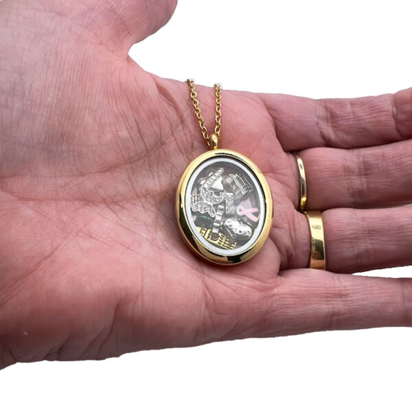 Oval Floating Locket