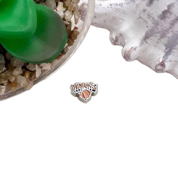 Knicks Basketball Floating Charm