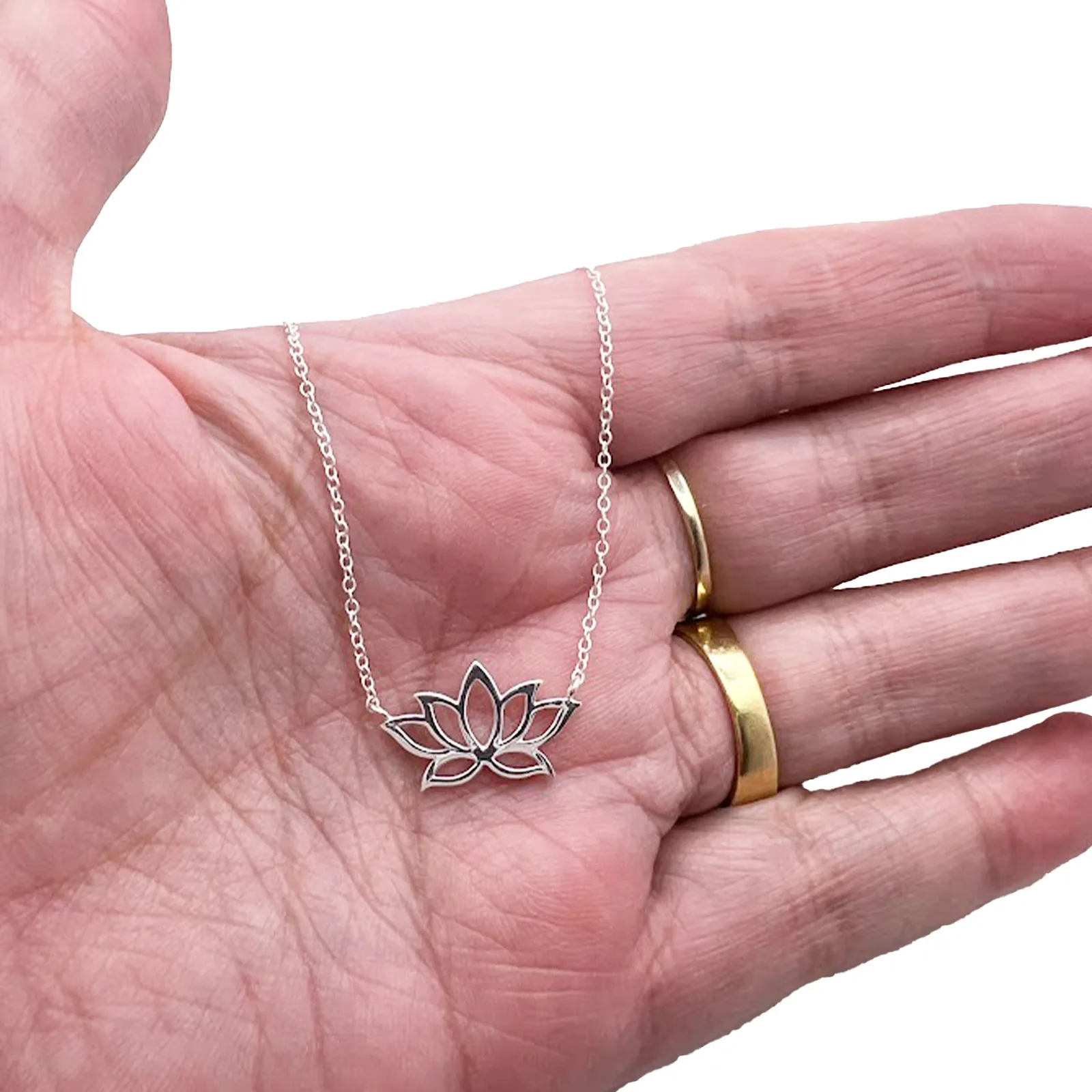 Lotus Necklace
