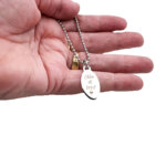 Personalised Necklace Oval