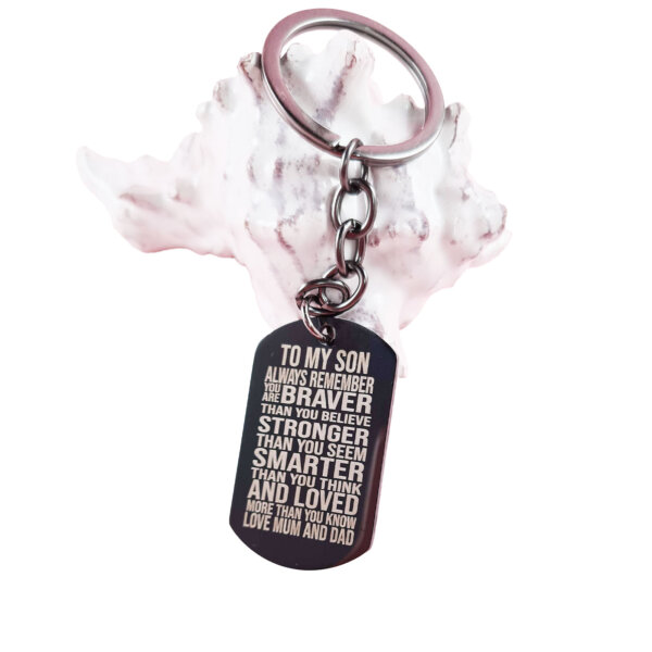 Brave Son Army Keyring