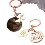 Calendar Photo Keyring Various Colours
