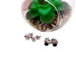 Minnie Mouse Stud Earrings