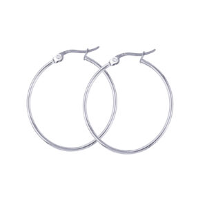 Surgical Earring Oval Hoops Various Colours 7 Surgical Earring Oval Hoops