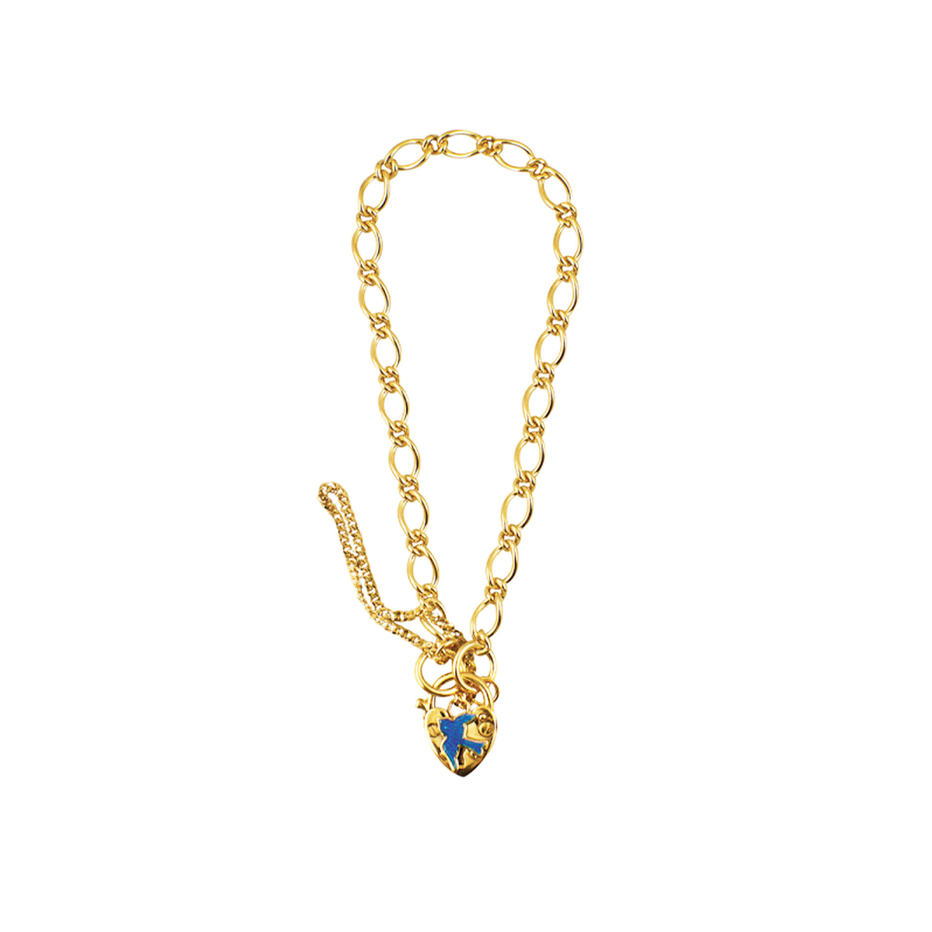 9ct Gold Bluebird Baby Bracelet